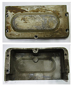 Кожух ремня нижний TSS-CP-240 /Belt cover (lower)