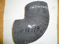 Рукав соединительный коленчатый D=102mm/Rubber elbow pipe (2112438)