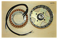 Альтернатор 230V инверторный (Статор+Ротор) SGG 3200i /Alternator (Stator+Rotor) 230V(20004-00046-00)