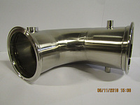 Патрубок радиатора металлический  6M33/Intercool Pipe Assembly (1000081469)