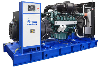 Дизельный генератор Hyundai Doosan 600 кВт АВР шасси TDo 830TS CTA