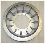 Крыльчатка генератора SA-60;70/Aluminum fan for 60KW