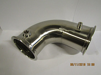 Патрубок радиатора металлический  6M33/Intercool Pipe Assembly (1000081469)