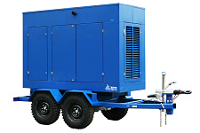 Дизельный генератор Hyundai Doosan 600 кВт на прицепе TDo 830TS A