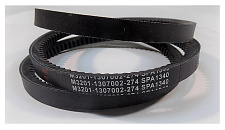 Ремень приводной насоса водяного TDY 235 6LT(SPA13х1340)/Water pump belt,M3201-1307002-562