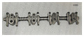 Ось коромысел Yangdong Y4105D/Rockshaft parts