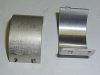 Вкладыши шатунные KM186F (к-т из 2 шт.)/Big-end Bearing