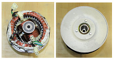 Альтернатор 380V (Статор+Ротор)  SGG 7500E3A / Alternator (Stator+Rotor) 380V