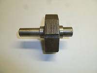 Вал вибратора (L=90 мм) с противовесом виброрейки / (SHAFT Assy&Counter weight,М128100004- М128100003)