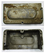 Кожух нижний ремня TSS-CP-240 /Belt cover (lower)