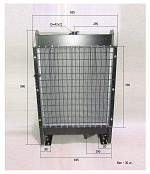 Радиатор охлаждения Ricardo R6105AZLDS1; TDK 110 6LT /Radiator Assembly