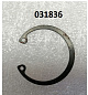 Кольцо стопорное пальца поршневого  WP4.1D66E200 (D=40) /Circlip for hole