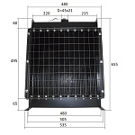 Радиатор охлаждения TDQ 15 4L/Radiator Assy