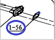 Прокладка инсулятора 1E44F/Inlet pipe pad TSS-GJH95 (№1-56 1E44F,JH95A)