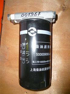 Фильтр топливный в сборе с кронштейном SDEC SC9D340D2 TDS 228 6LT/Fuel filter  (S00008901+01) (S0000