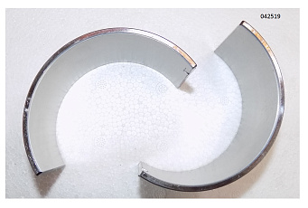 Вкладыши шатунные, комлпект на 1 шатун TDA-N 230 6LTE/Kit of connecting rod bearing (6135)