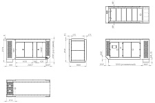 Шумозащитный кожух для генератора 200-500 кВт (У)