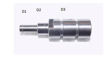 Шток цилиндра гидравлического TSS-WP265YH/Position rod, №45 (CNP330Y003-45)