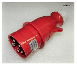 Вилка электрическая соединительная SGG 9000E3LA (32A 415V)/Power plug combination