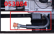 Шланг сливной SGG 12000(.L.)-18000(.L.),LC2V80FD,LC2V90FD / Oil drain hose (292980109-0001)