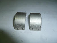 Вкладыши шатунные KM178 (к-т 2 шт.)/Big-end Bearing