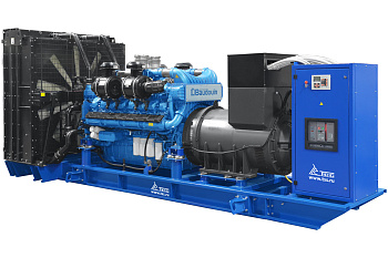 Дизельный генератор 1500 кВт двигатель Baudouin TBd 2100 TS