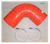 Рукав соединительный коленчатый D=102mm/Rubber elbow pipe (2112438)