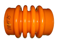 Кожух гофрированный, окружность 560мм TSS RM75H,L/belllow orange,№60 (WH-RM80-060)